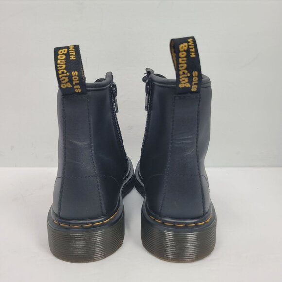 Dr. Martens 1460 Junior Youth Smooth Leather Lace-Up Combat Boots US Size 2 - Picture 4 of 10